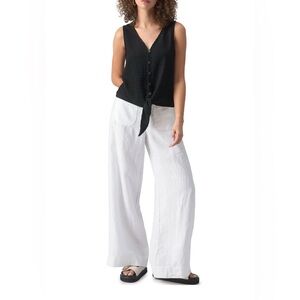 Sanctuary Clothing Link Up Tie Tee – Dark Blue – Size XS – NWT